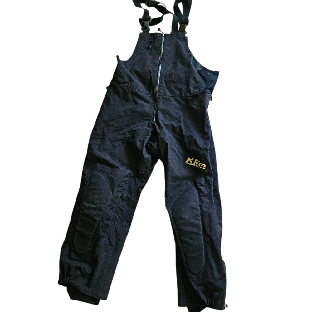 Klim Extreme Sled Wear Bib GORE-TEX Snowmobile Pants Men's XL Black USA Made